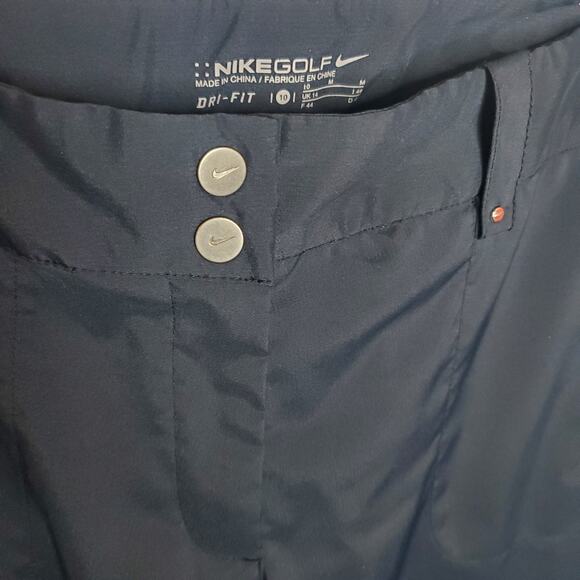 Nike Golf Dri-Fit Black Pants Audrey Tour Performance Women's Size 10 Activewear - Picture 4 of 15